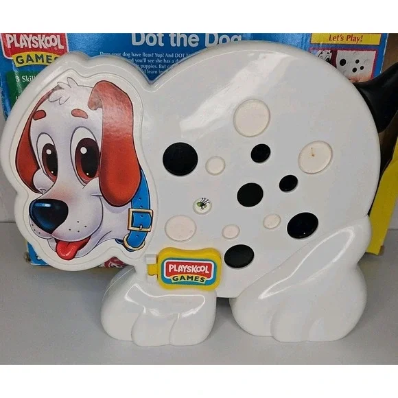 Dot the Dog Playskool Game Preschool Ages 3-5 Box Included Vintage 1995 - Picture 9 of 16